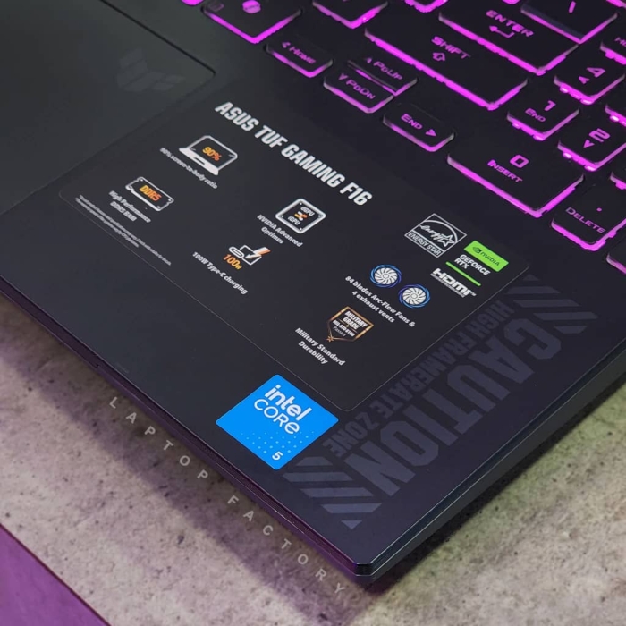 ⁦Asus Tuf FX607VU/i5-RTX4050⁩ - الصورة ⁦3⁩